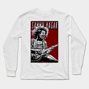 Vintage Retro Sammy Hagar Long Sleeve T-Shirt